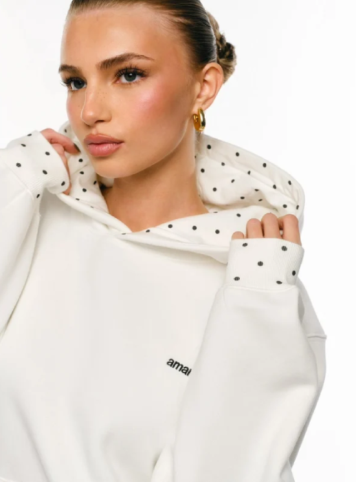 Polka Dot Hoodie