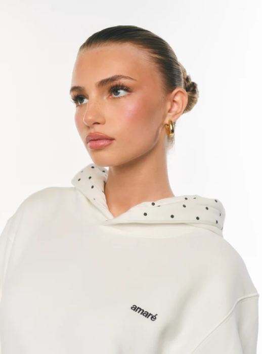 Polka Dot Hoodie