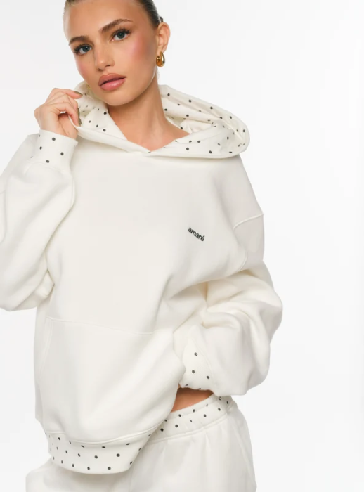 Polka Dot Hoodie