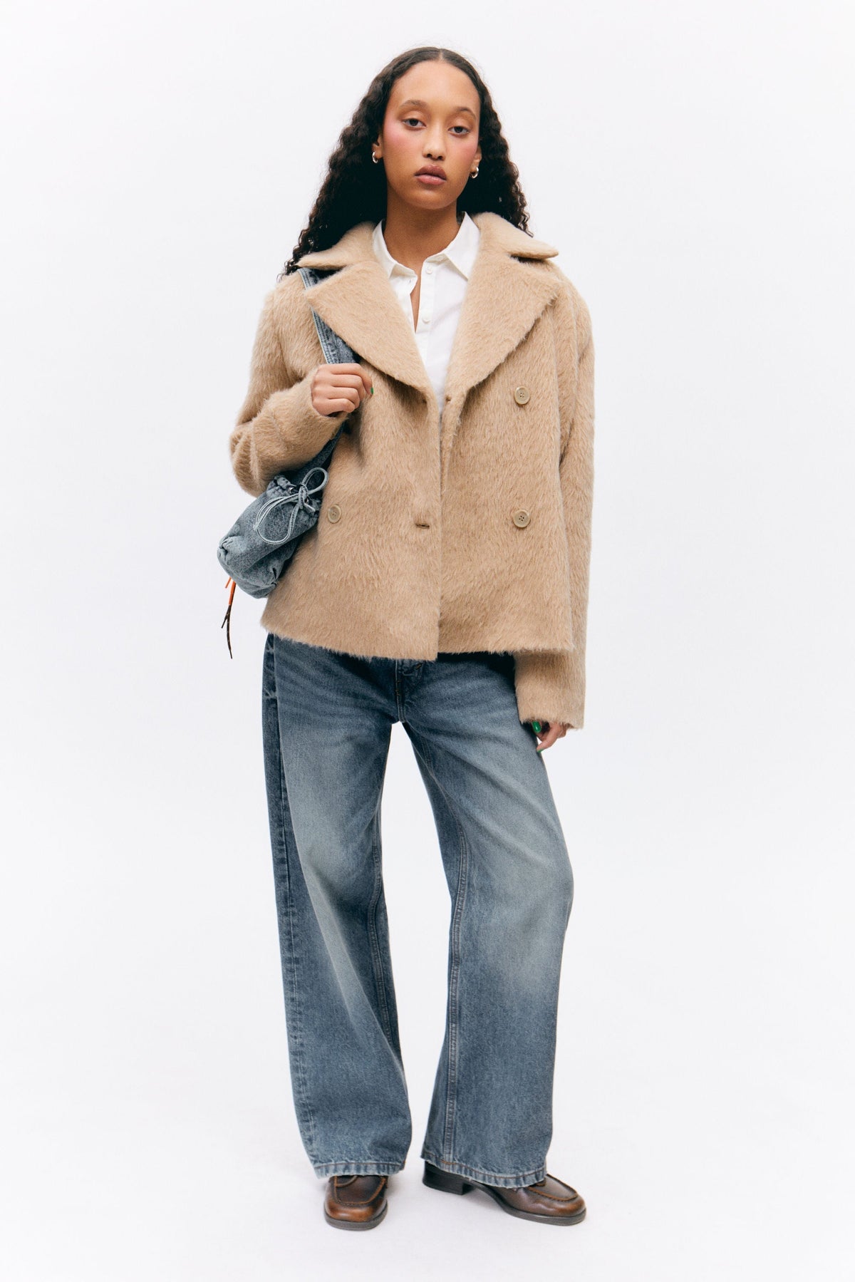 Veste en Maille Croisée