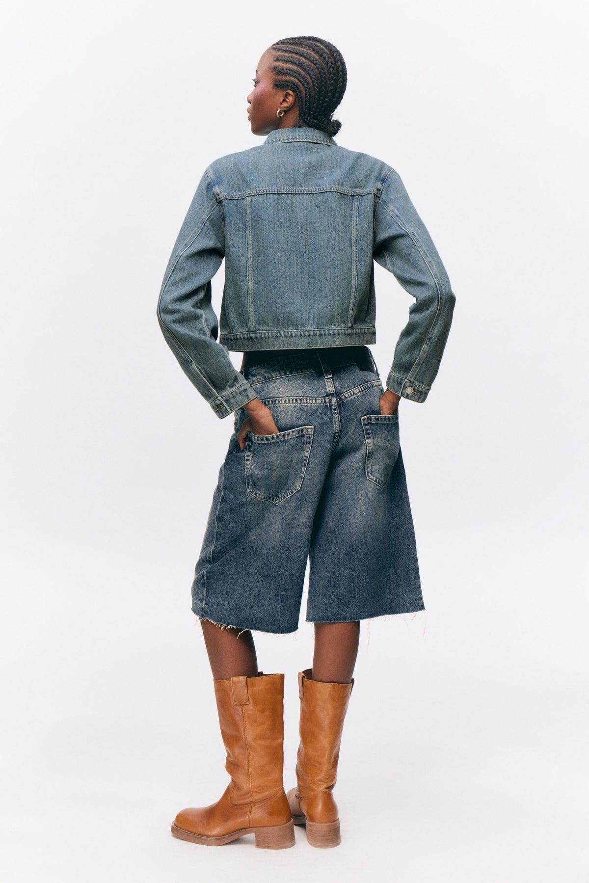 Veste en Jean Courte